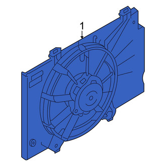 Ford OE - Engine Cooling Fan Assembly