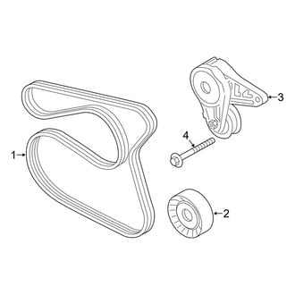 Ford OE - Cooling - Belts & Pulleys (ST)