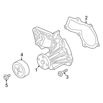 Ford OE - Cooling - Water Pump