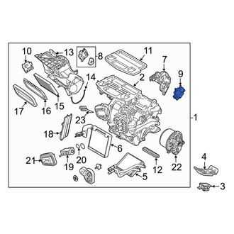 Ford OE - HVAC Blend Door Actuator