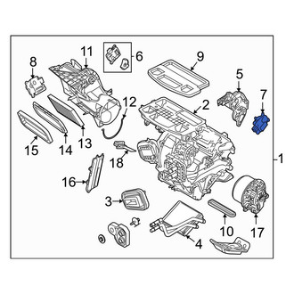 Ford OE - HVAC Blend Door Actuator