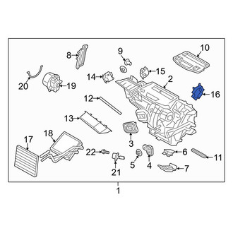 Ford OE - HVAC Blend Door Actuator