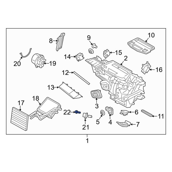 HVAC Blower Motor Resistor Screw