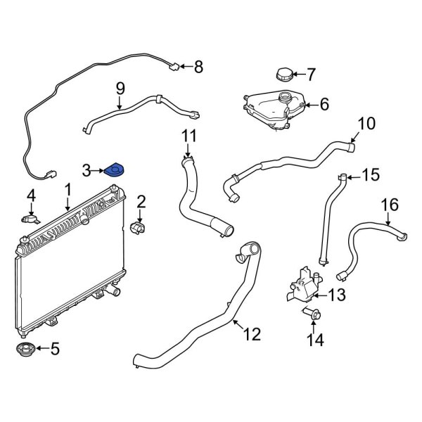 Radiator Insulator