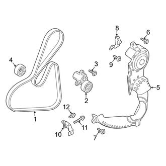 Ford OE - Cooling - Belts & Pulleys (1.0L)
