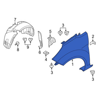 Ford OE - Front Left Fender