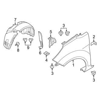 Ford OE - Fender & Components