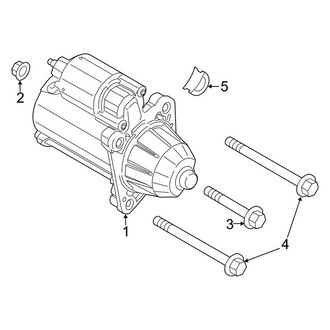 Ford OE - Electrical - Starter (1.6L X Engine VIN Character Gas)