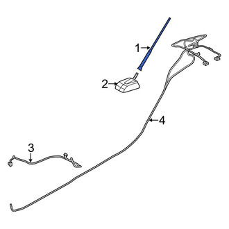 Ford OE - Radio Antenna Mast