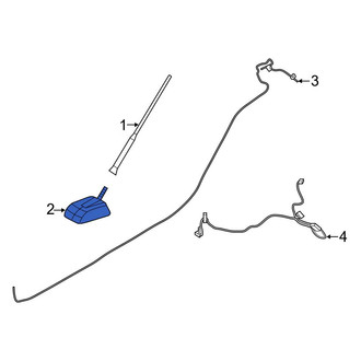Ford OE - Radio Antenna Base