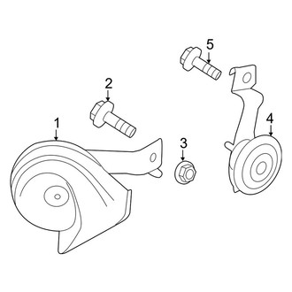 Ford OE - Electrical - Horn