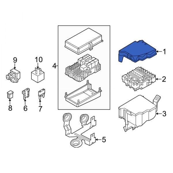 ford-oe-bu5z14a003b-fuse-box-cover