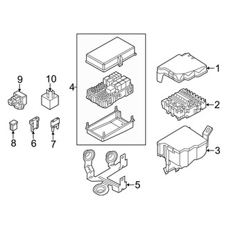 Ford OE - Electrical - Fuse & Relay