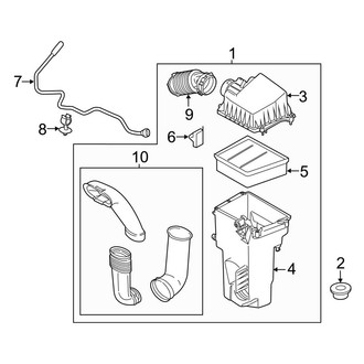 Ford OE - Engine / Transaxle - Air Intake (Gas)
