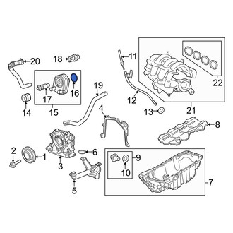 Ford OE - Engine Oil Cooler Gasket