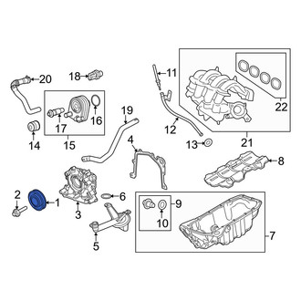 Ford OE - Engine Crankshaft Pulley