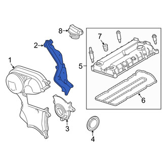 Ford OE - Lower Engine Timing Cover