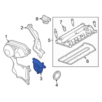 Ford OE - Lower Engine Timing Cover