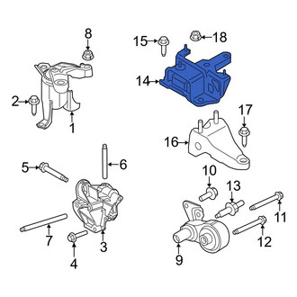 Ford OE - Upper Automatic Transmission Mount