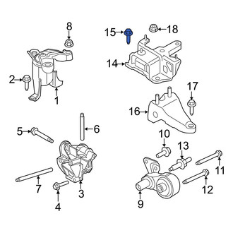 Ford OE - Upper Automatic Transmission Mount Bolt