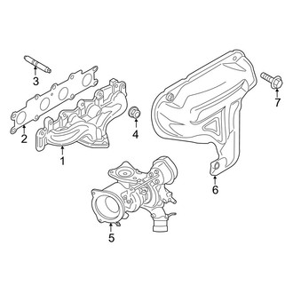 Ford OE - Exhaust System - Manifold