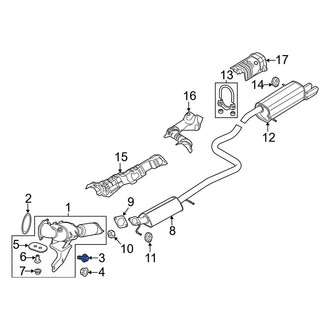 Ford OE - Catalytic Converter Bolt