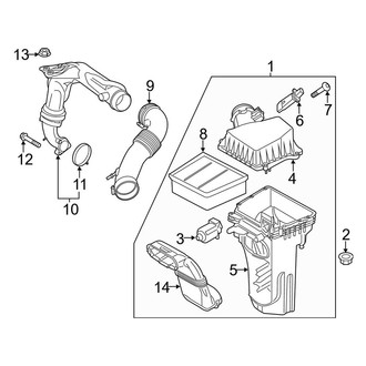 Ford OE - Engine / Transaxle - Air Intake