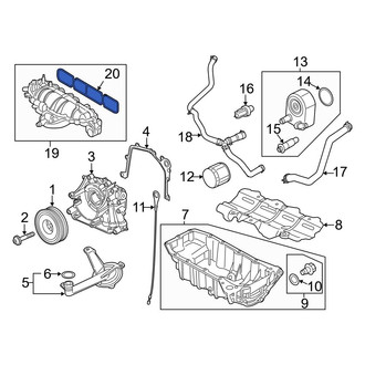 Ford OE - Engine Intake Manifold Gasket