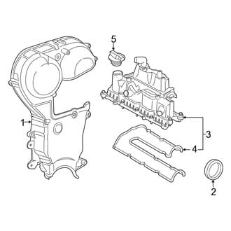 Ford OE - Engine / Transaxle - Valve & Timing Covers