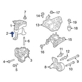 Ford OE - Engine Mount Bolt