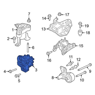 Ford OE - Upper Engine Mount Bracket