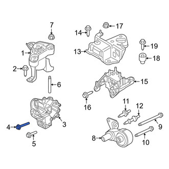 Ford OE - Engine Mount Bolt