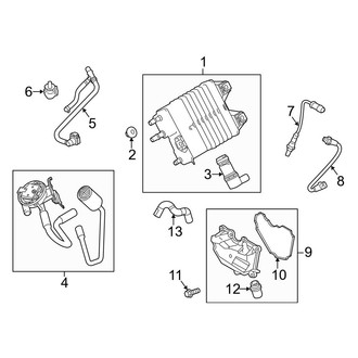 Ford OE - Emission System - Emission Components