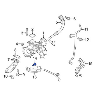 Ford OE - Engine Water Pump Pulley Bolt