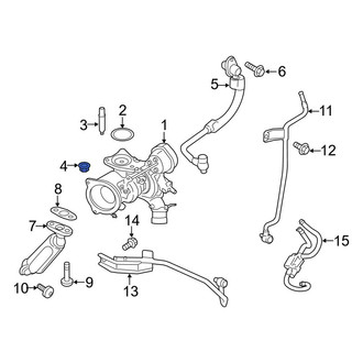Ford OE - Turbocharger Nut
