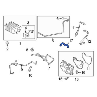 Ford OE - PCV Valve Hose