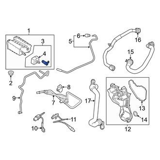 Ford OE - Vapor Canister Purge Solenoid