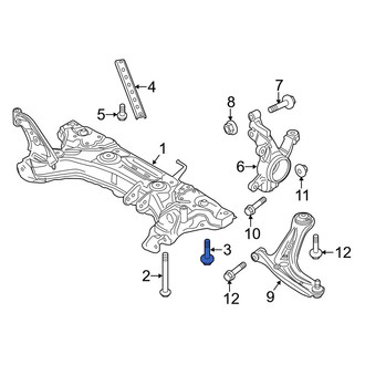 Ford OE - Rear Suspension Crossmember Bolt
