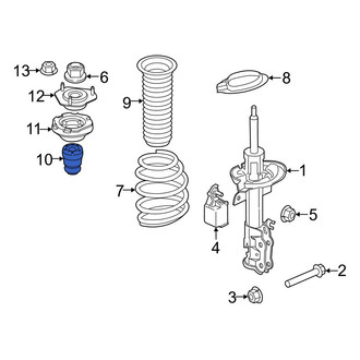 Ford OE - Front Suspension Strut Bumper