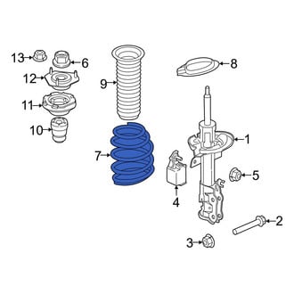 Ford OE - Front Coil Spring