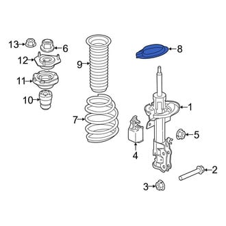 Ford OE - Front Coil Spring Insulator