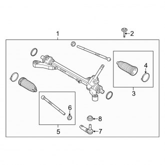 2011 Ford Fiesta Steering Parts - Racks, Pumps, Columns | CARiD