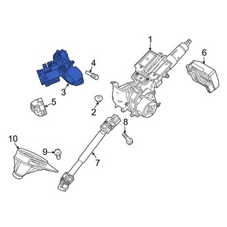 Ford OE - Ignition Lock Housing