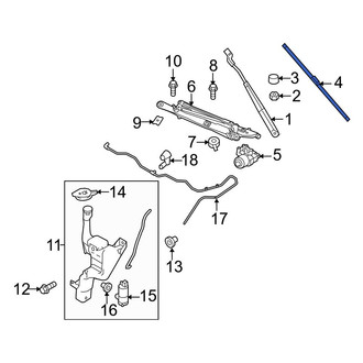 Ford OE - Front Right Wiper Blade