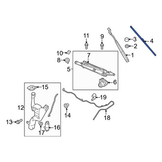 Ford OE - Front Right Wiper Blade