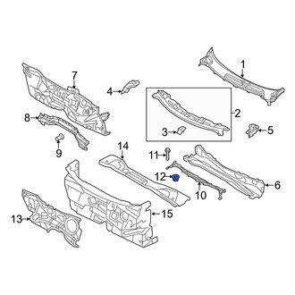 Ford OE - Firewall Nut
