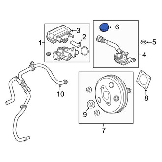 Ford OE - Brake Master Cylinder Reservoir Cap