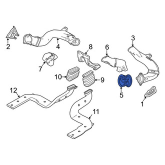 Ford OE - Left Inner Dashboard Air Vent