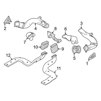 Ford OE - Instrument Panel - Ducts