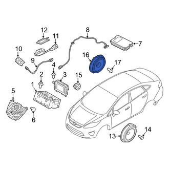 Ford OE - Rear Speaker